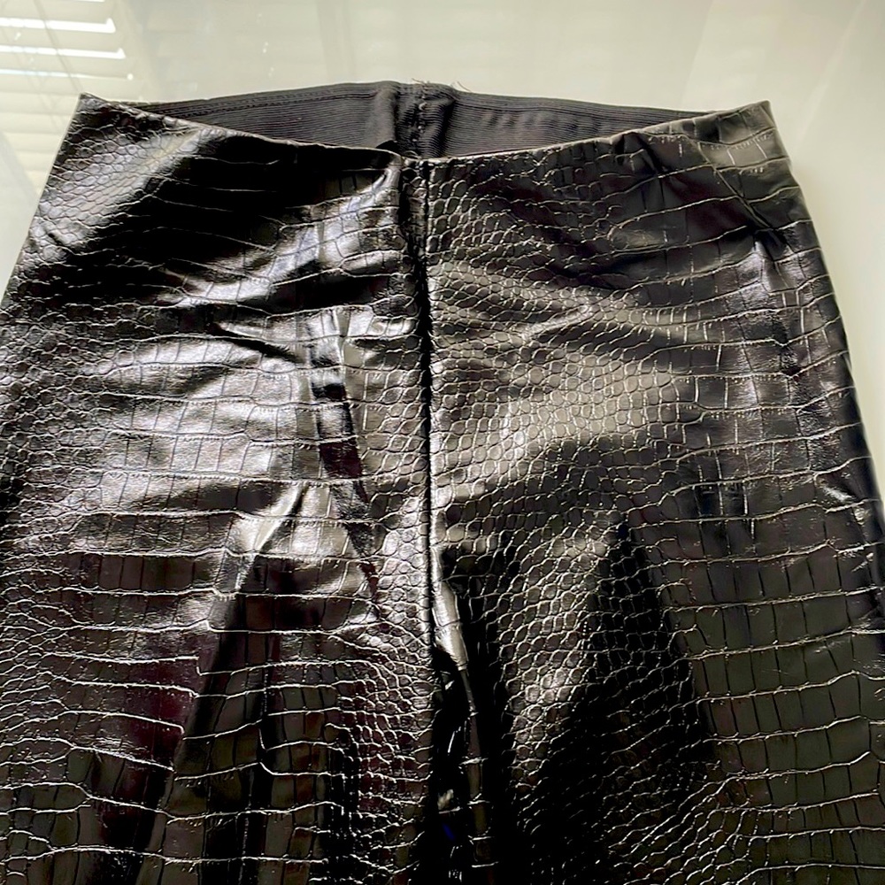 Tezenis Textured Faux Leather Leggings